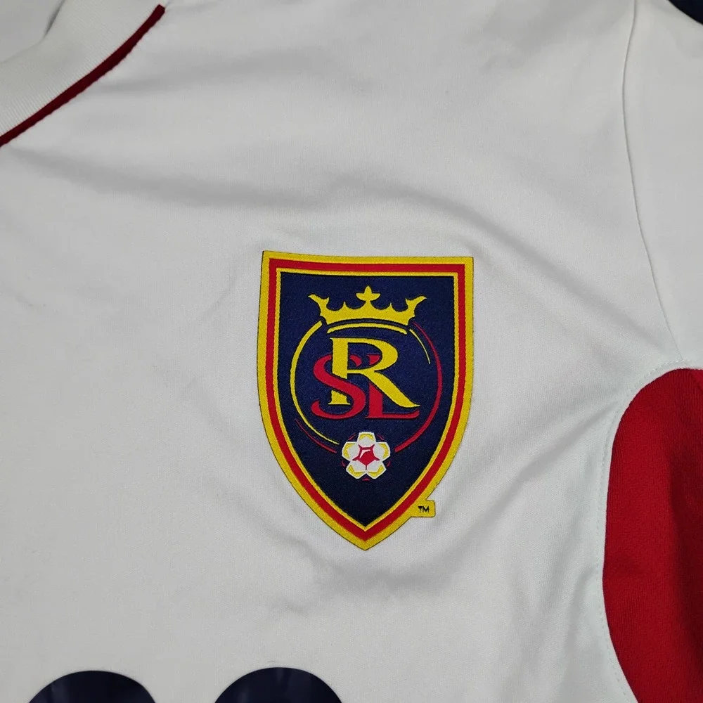 Adidas Real Salt Lake Away Jersey Soccer Kit MLS Xango White Red Men's XL